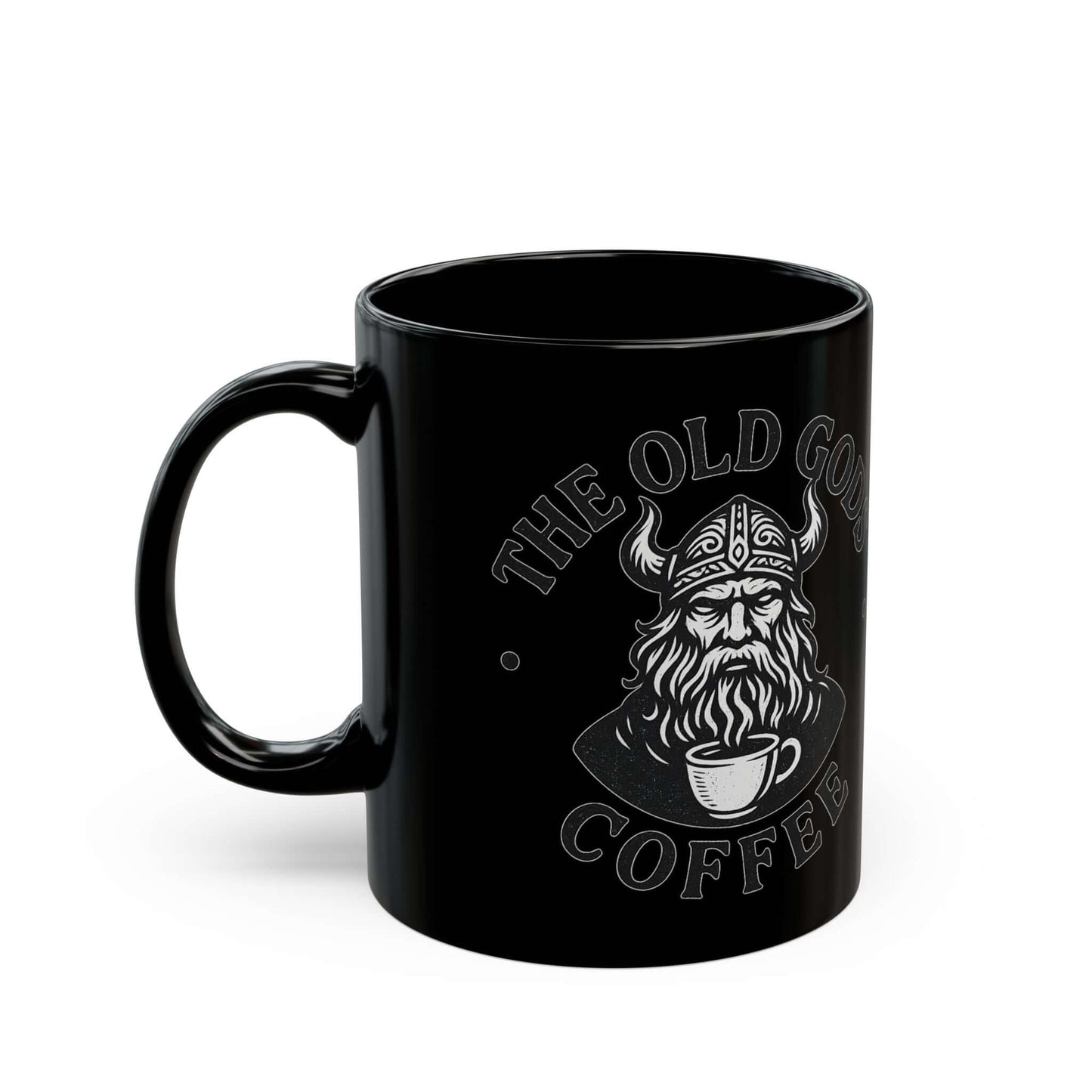 Black Mug | Norse Coffee Mug by The Old Gods Coffee