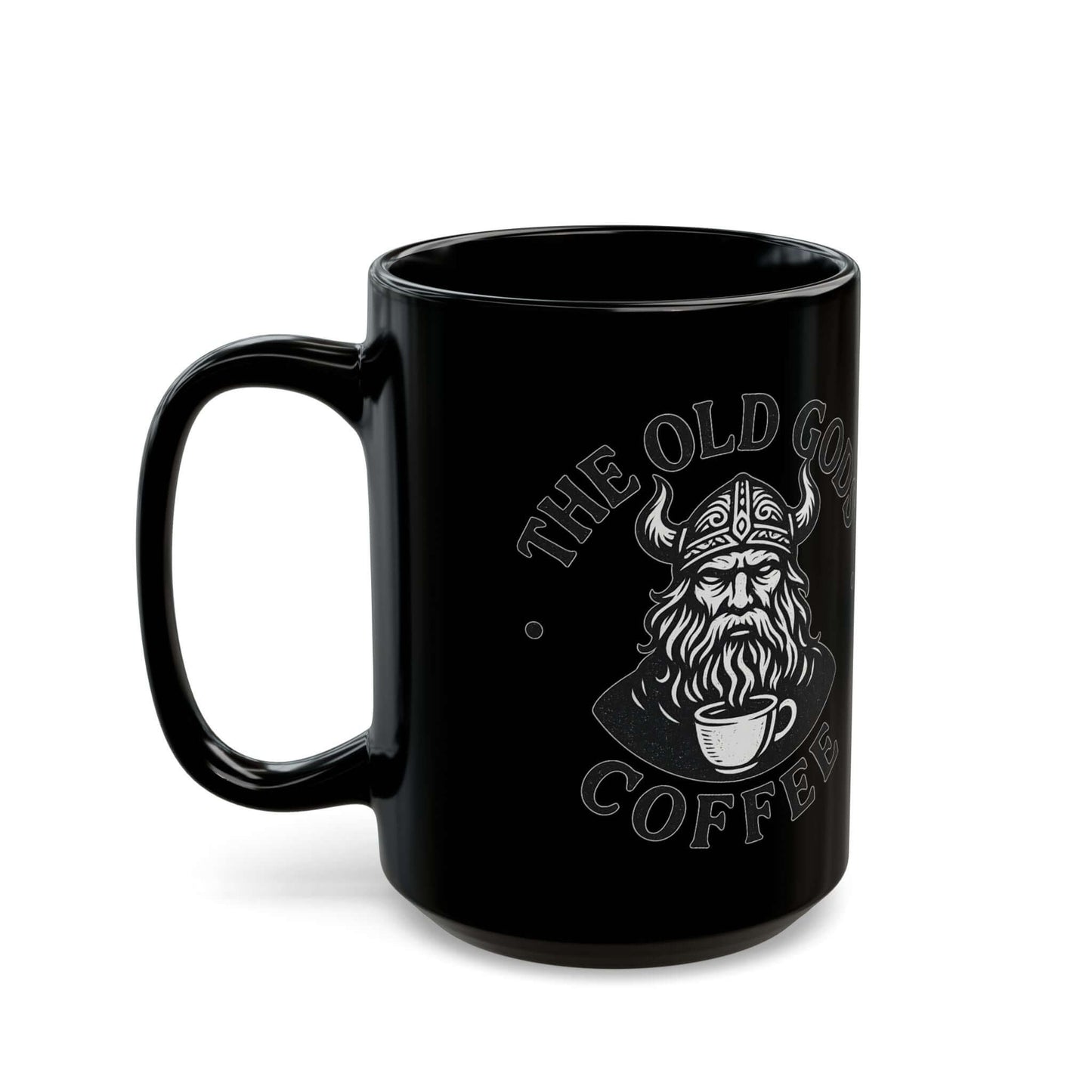 Black Mug | Norse Coffee Mug by The Old Gods Coffee