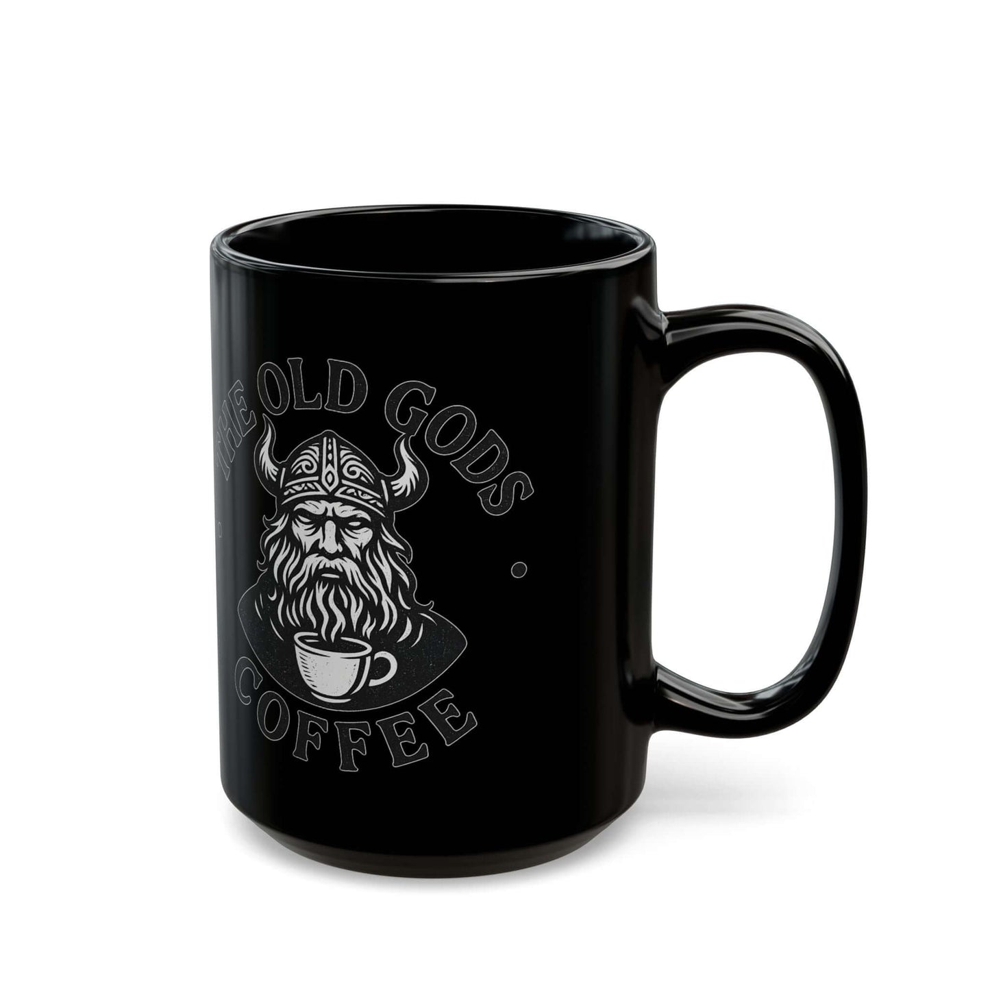 Black Mug | Norse Coffee Mug by The Old Gods Coffee